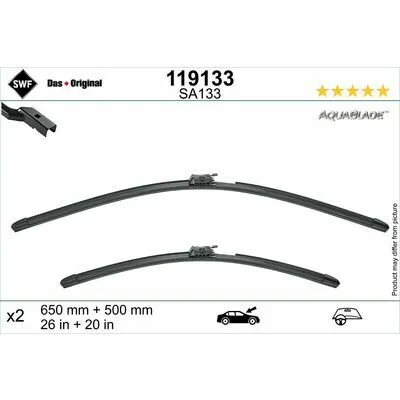 SWF DAS ORIGINAL AQUABLADE 119133 Spazzola Tergi Esclusivo