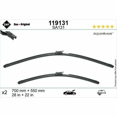 SWF DAS ORIGINAL AQUABLADE 119131 Spazzola Tergi Nuova Collezione