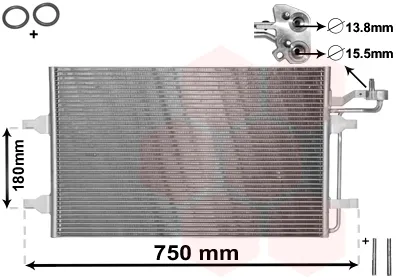 Prezzo Scontato VAN WEZEL 59005149 - Condensatore, climatizzatore ATP Autoricambi