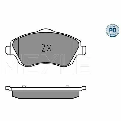 MEYLE-PD Advanced performance and design. 025 232 2517/PD Kit Pastiglie Freno, Freno a Disco Acquista Ora