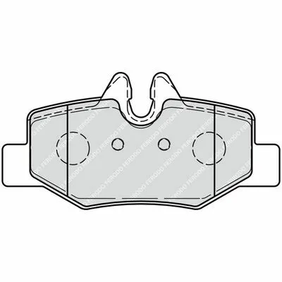Consegna Rapida FERODO PREMIER FVR1494 Kit Pastiglie Freno, Freno a Disco
