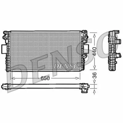 Acquista Ora DENSO DRM12004 Radiatore, Raffreddamento Motore