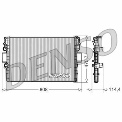 Acquista Ora DENSO DRM12010 Radiatore, Raffreddamento Motore
