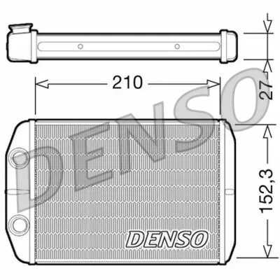 A Buon Prezzo DENSO DRR09073 Scambiatore Calore, Riscaldamento Abitacolo